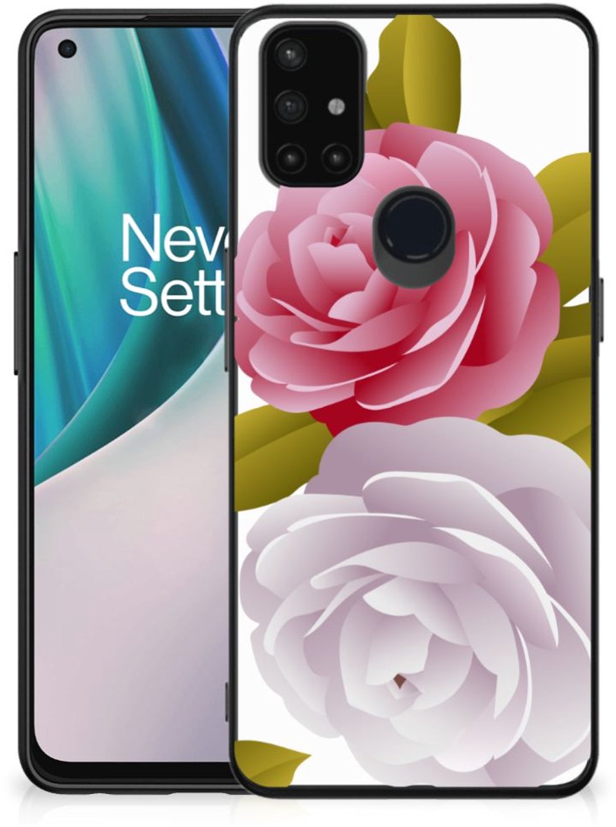OnePlus Nord N10 5G Bloemen Hoesje Roses