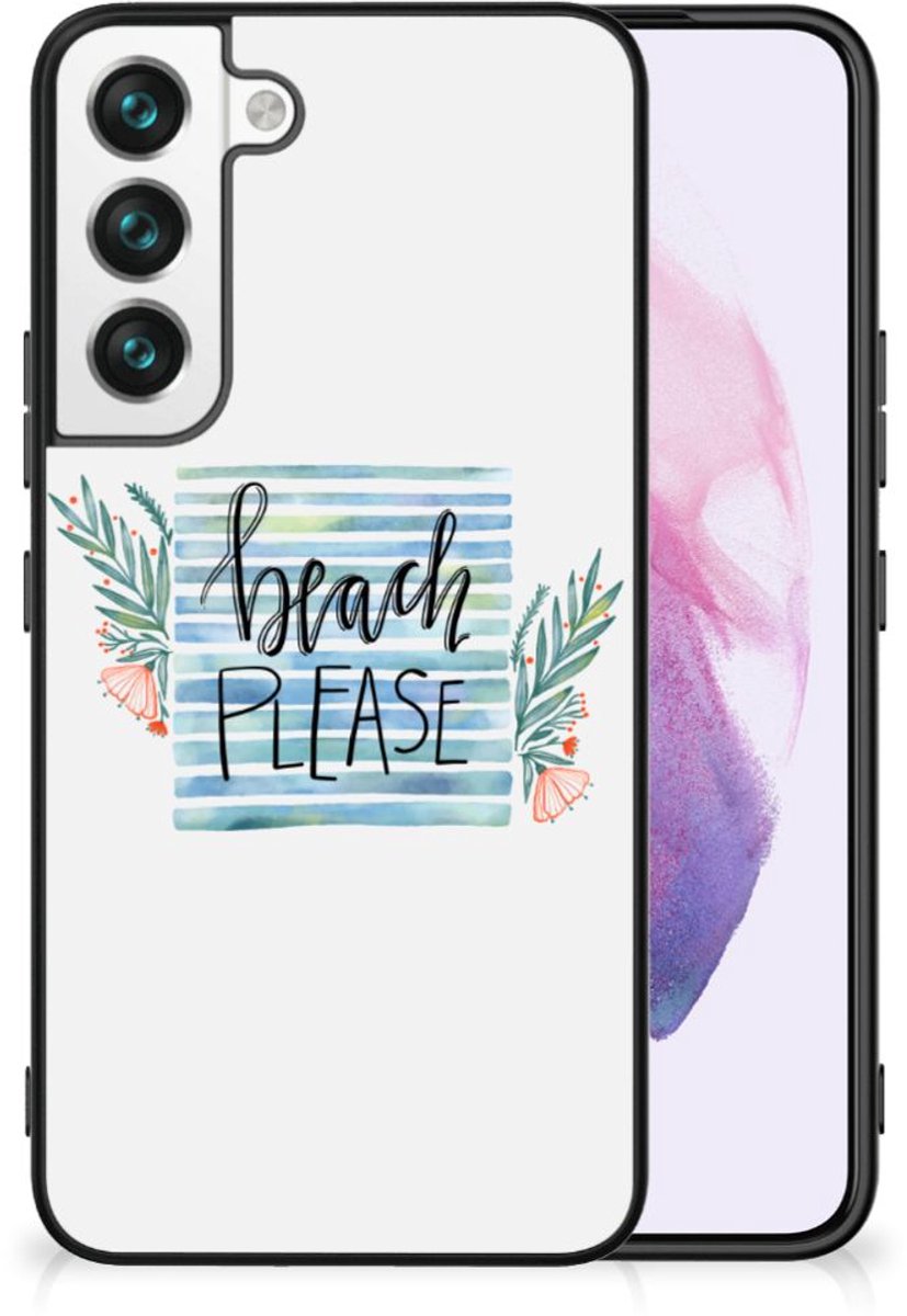 Back Cover voor Samsung Galaxy S22 Hoesje Boho Beach