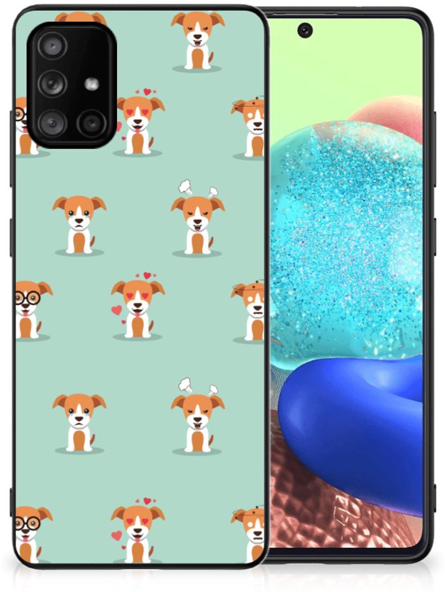 Samsung Galaxy A71 Dierenprint Telefoonhoesje Pups