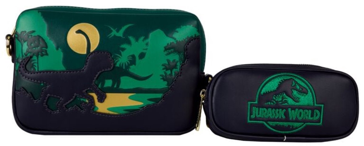 Jurassic Park Loungefly - Jurassic World Schoudertas groen Dames