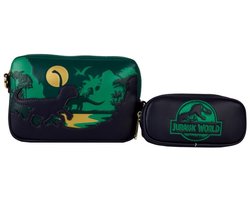 Jurassic Park Loungefly - Jurassic World Schoudertas groen Dames