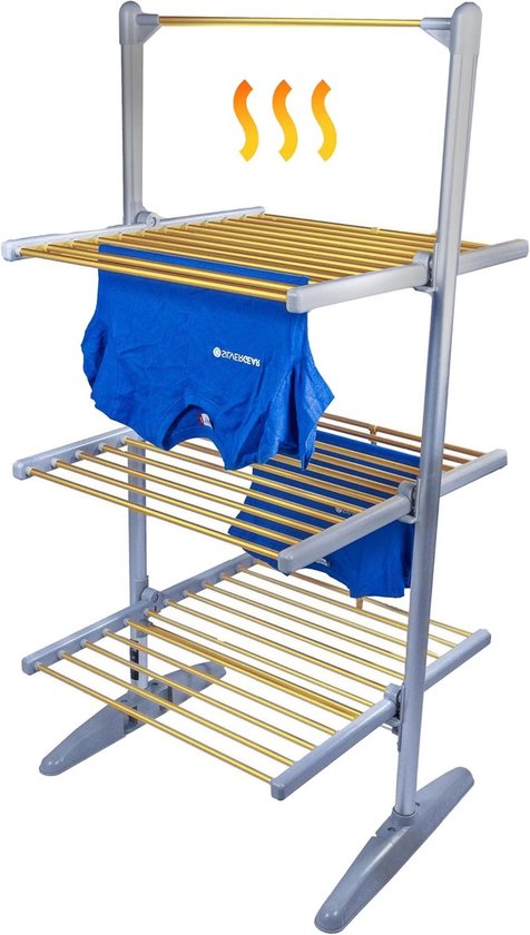 Electric Drying Tower | Collapsible Heated Drying Rack with 20 Heated ...