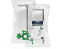 SQOON® - SEBO Dart / Felix series Stofzuigerzakken - 8 stuks