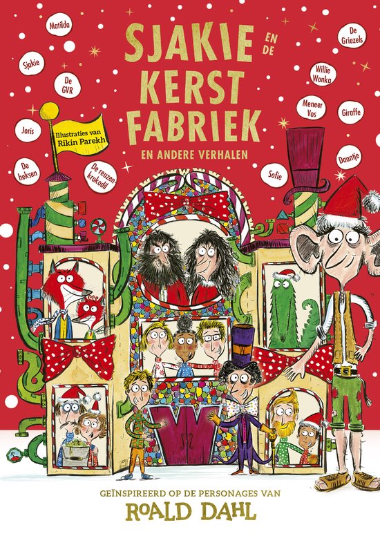 Sjakie en de kerstfabriek en andere verhalen