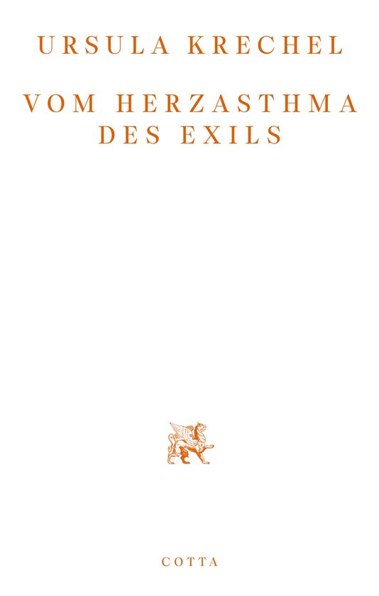 Vom Herzasthma des Exils - cover