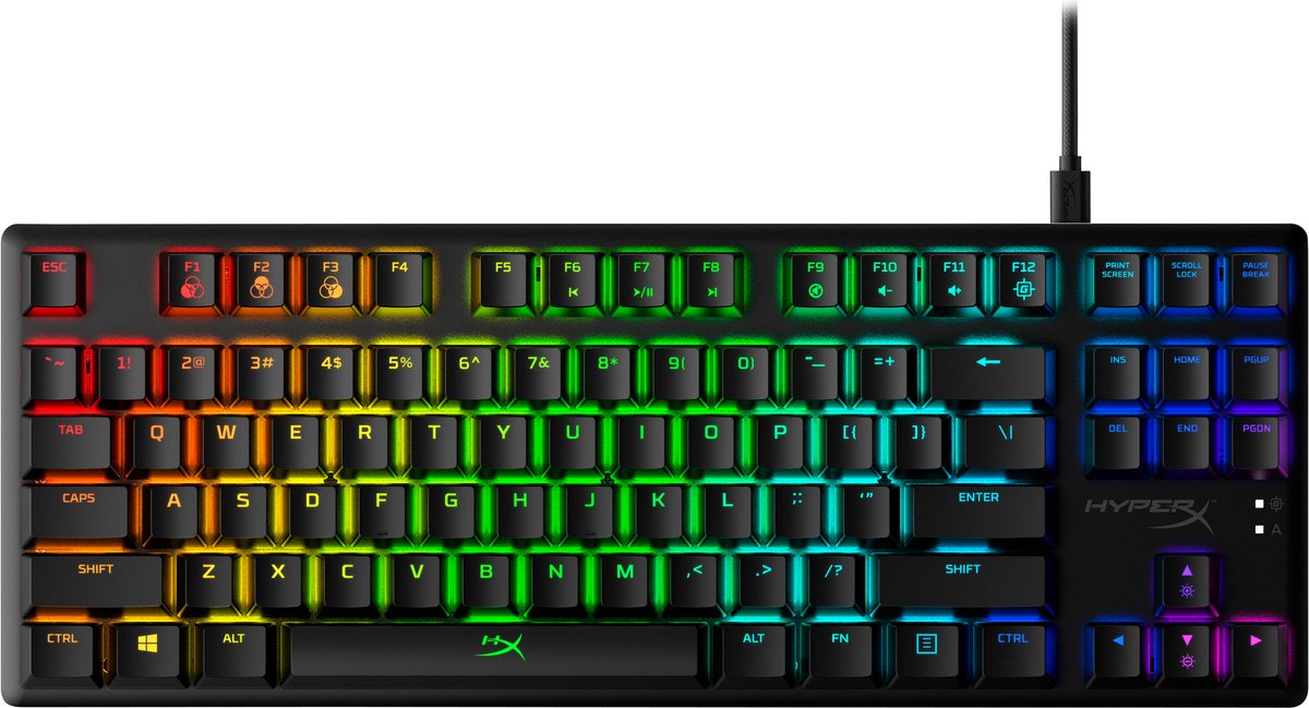 HyperX Alloy Origins Core TKL, RGB led