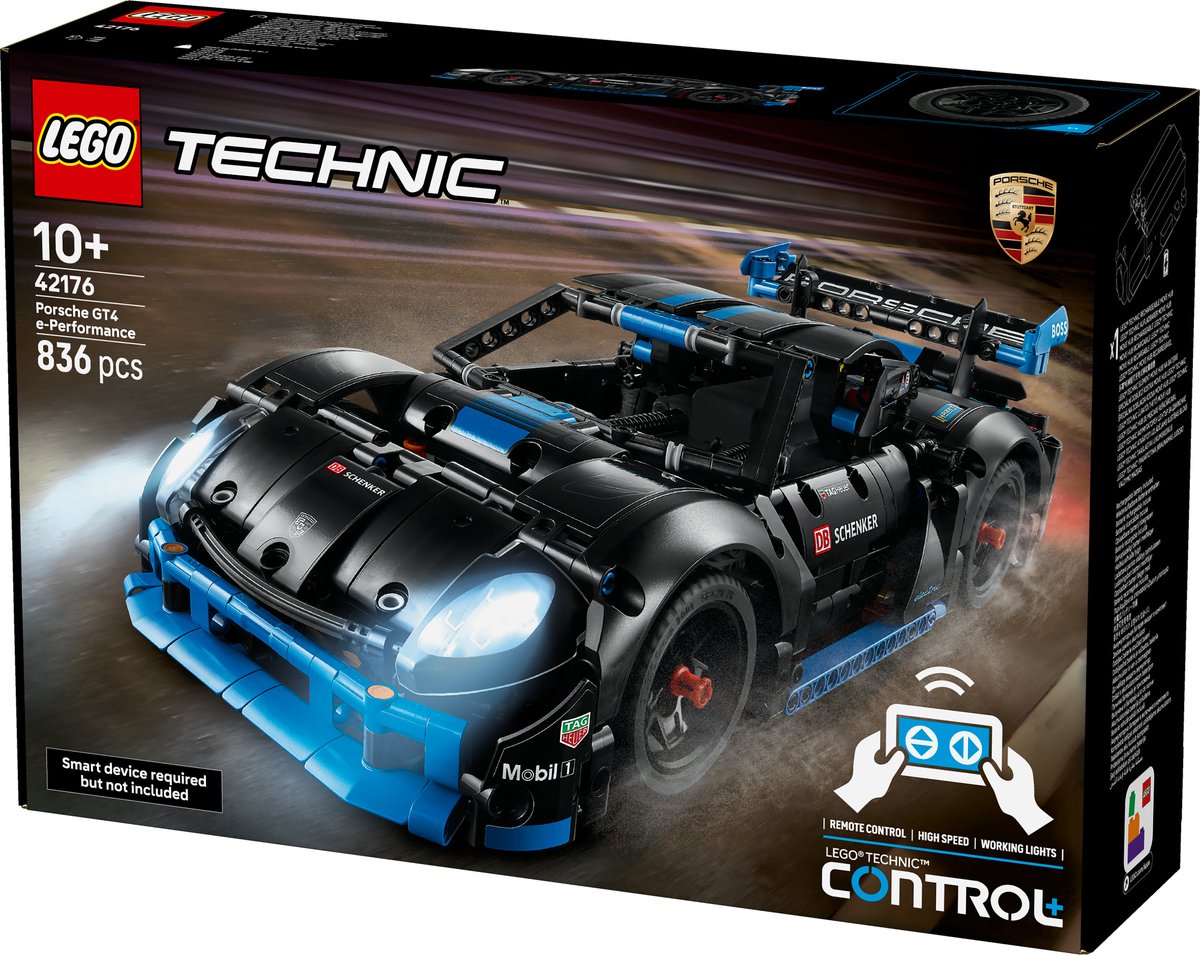 LEGO Technic Porsche GT4 e-Performance racewagen 42176 — afbeelding 24