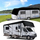 Caravan beschermhoes voor campers, 210D Oxford-stof, camper, dakbescherming, zwart (6,5 x 3 m