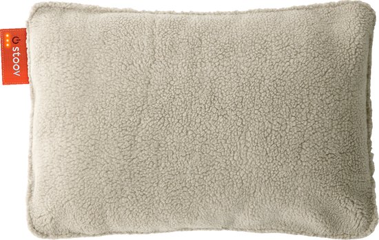 Stoov Warmtekussen | Ploov Beige | Duurzaam & Draadloos | Infrarood warmtekussen | 45x60 cm | Pro batterij