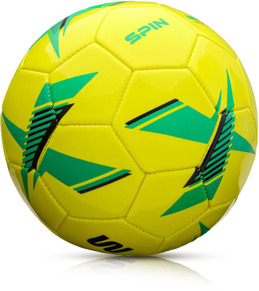 Meteor Spin 5 - Voetbal - Geel