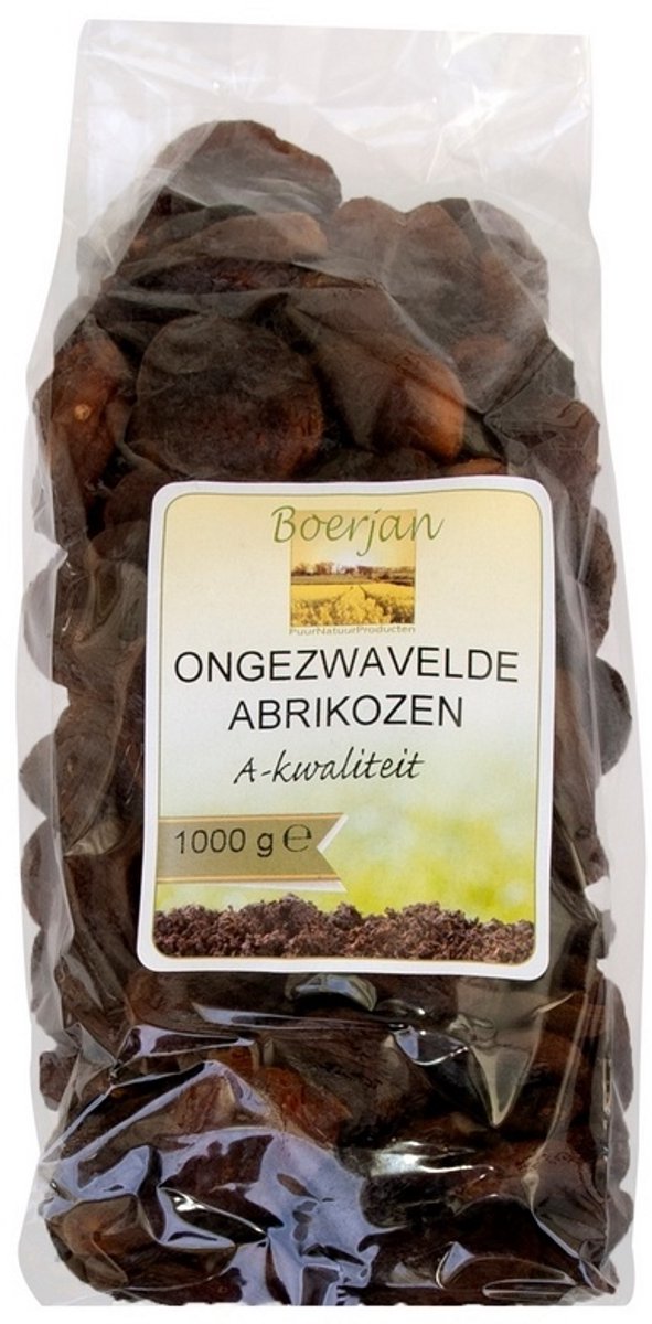 Boerjan Abrikozen Ongezwaveld 1KG