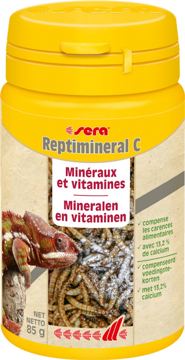 Sera - Reptimineral C - Extra mineralen en vitamines - 100 ml