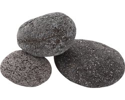 Sera Rock Gray Pebble M - 9-12CM (3 stuks)
