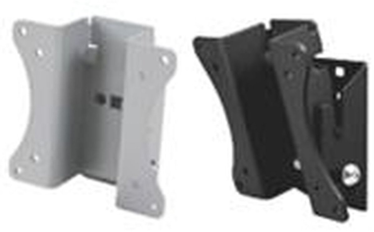 B-Tech LCD TV flat wall mount bracket Zwart