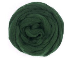 Lontwol Forrest | Biologisch geverfd | 1 kilo | groen