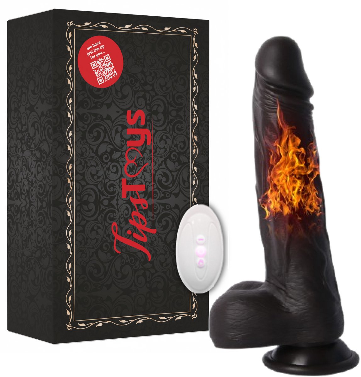 Goedkoopste TipsToys® Bewegende Dildo met Zuignap - Realistische Vibrator - Seksspeeltje SexToy voor Vrouwen