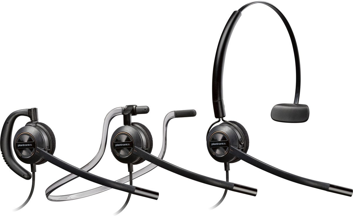 HP Poly EncorePro 540D met Quick Disconnect Convertible Digital Headset TAA