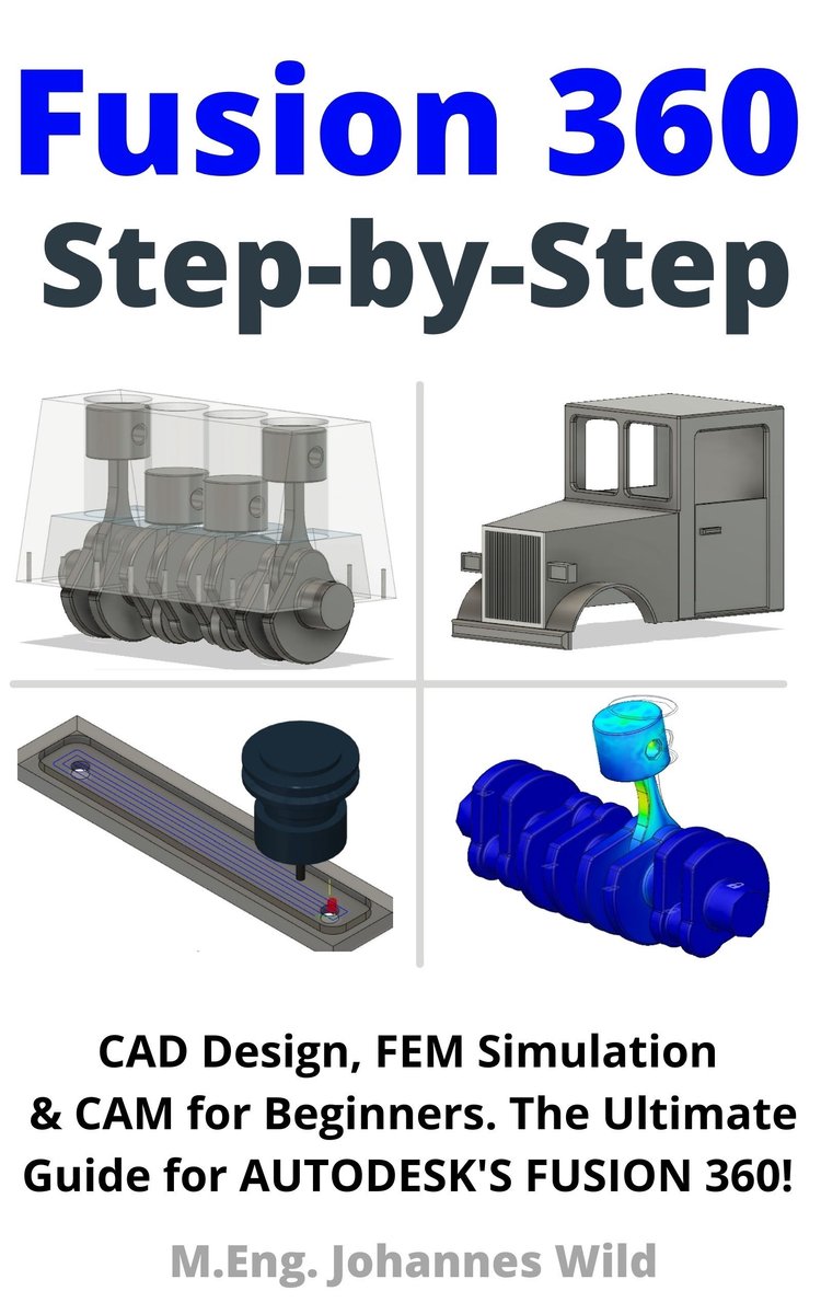 Omslag van Fusion 360 Step by Step
