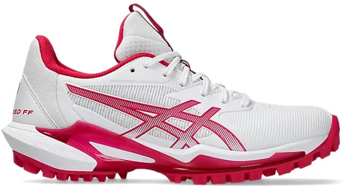 Asics Field Speed FF 2 White/Bright Rose Dames