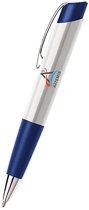 Stylo spatial Eclipse , plastique Wit avec clip et logo Artemis(#ECL/WBL-ART)