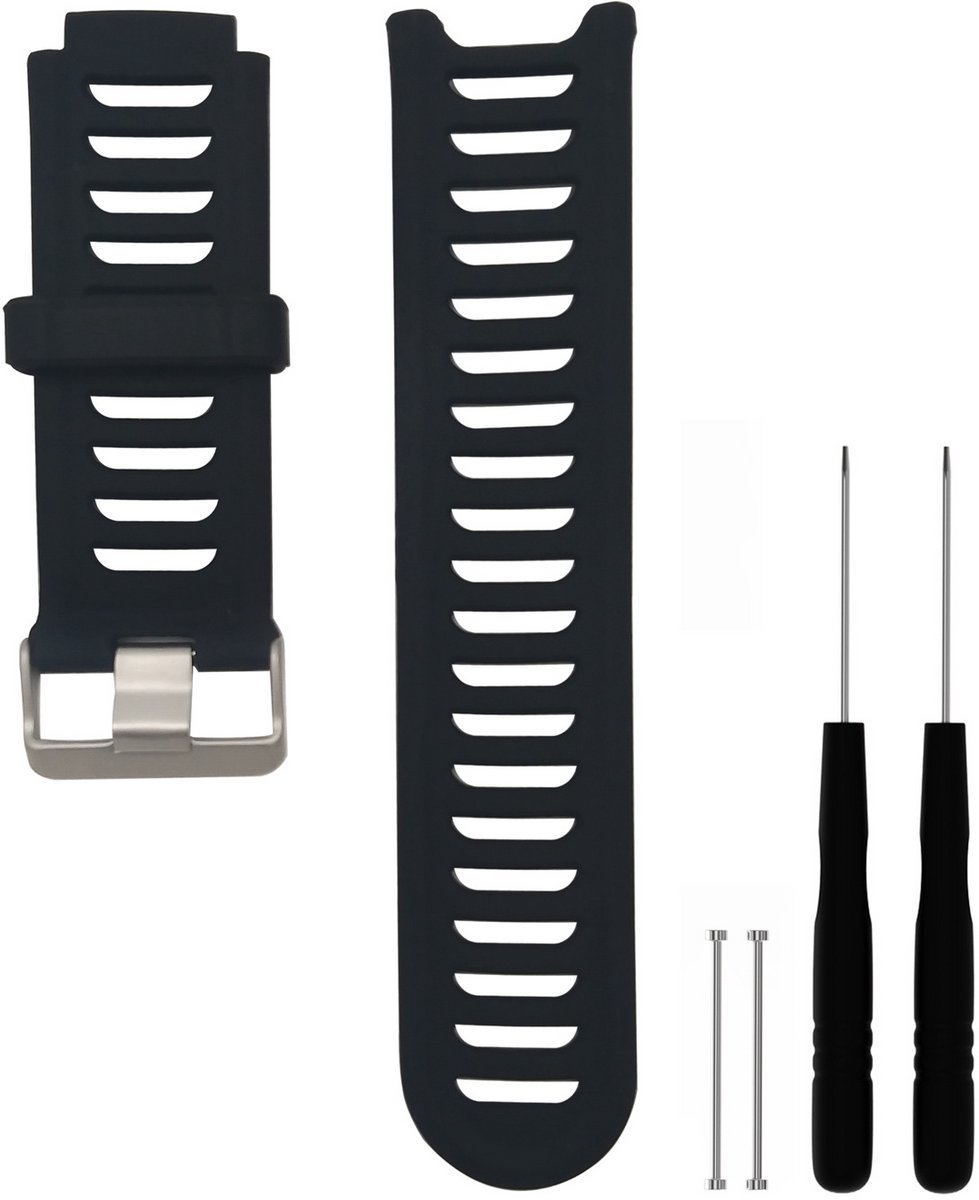Horlogeband siliconen Geschik voor Garmin Forerunner 910XT