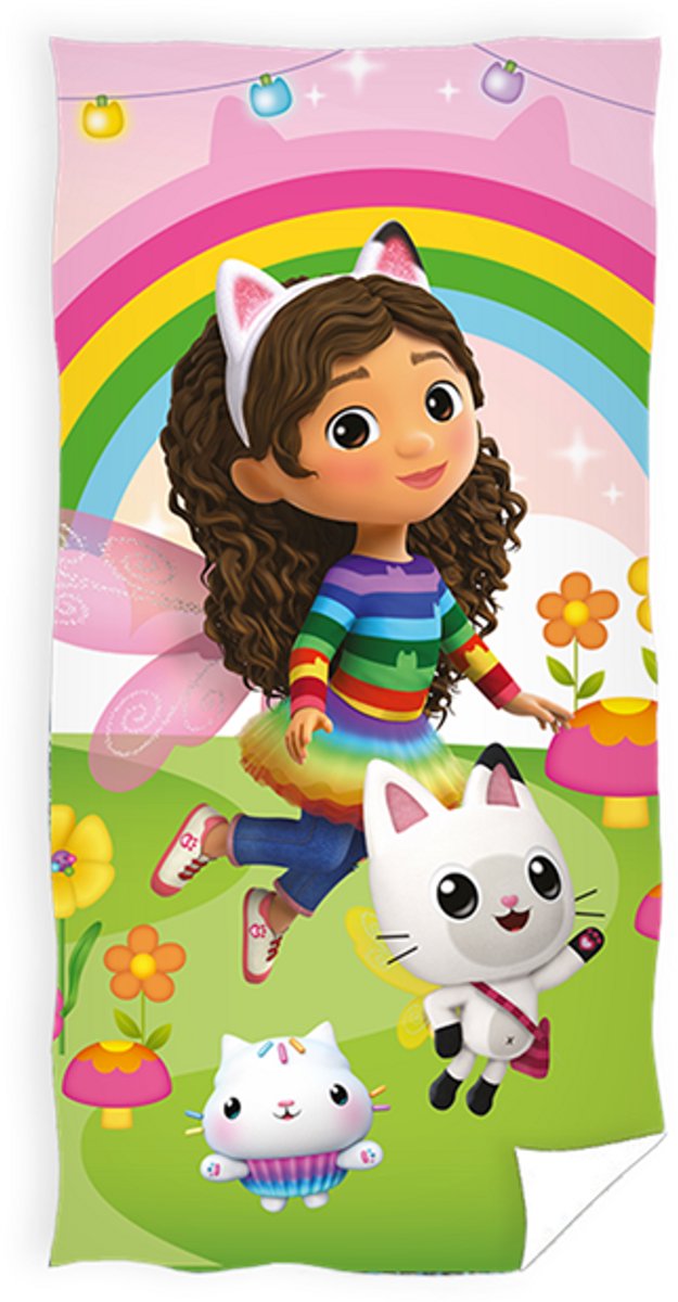 Gabby's Dollhouse Strandlaken - 70x140 cm - Multi