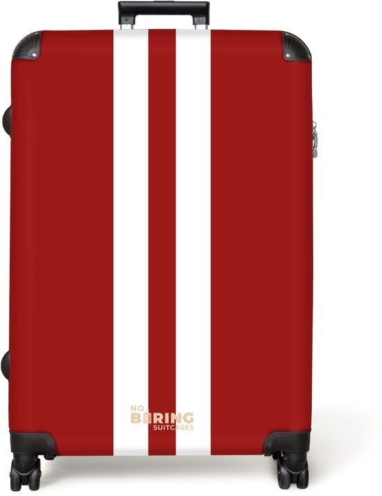 Hauptstadtkoffer ALEX Handbagage Koffer 55x38x23 cm, 42 L, Cijferslot, Uitbreidbare Hardschalige Trolley van PC ABS, 3,2 kg, 4 Dubbele Wielen, Herfst goud