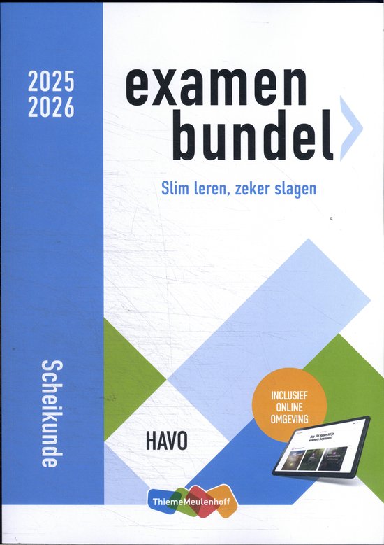 Examenbundel havo Scheikunde 2025/2026 - cover
