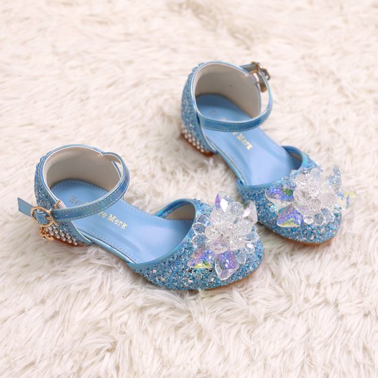 Chaussures princesse - Blauw - taille 32 (semelle intérieure 20,4 cm) - Habillage vêtements Fille - Chaussures Elsa