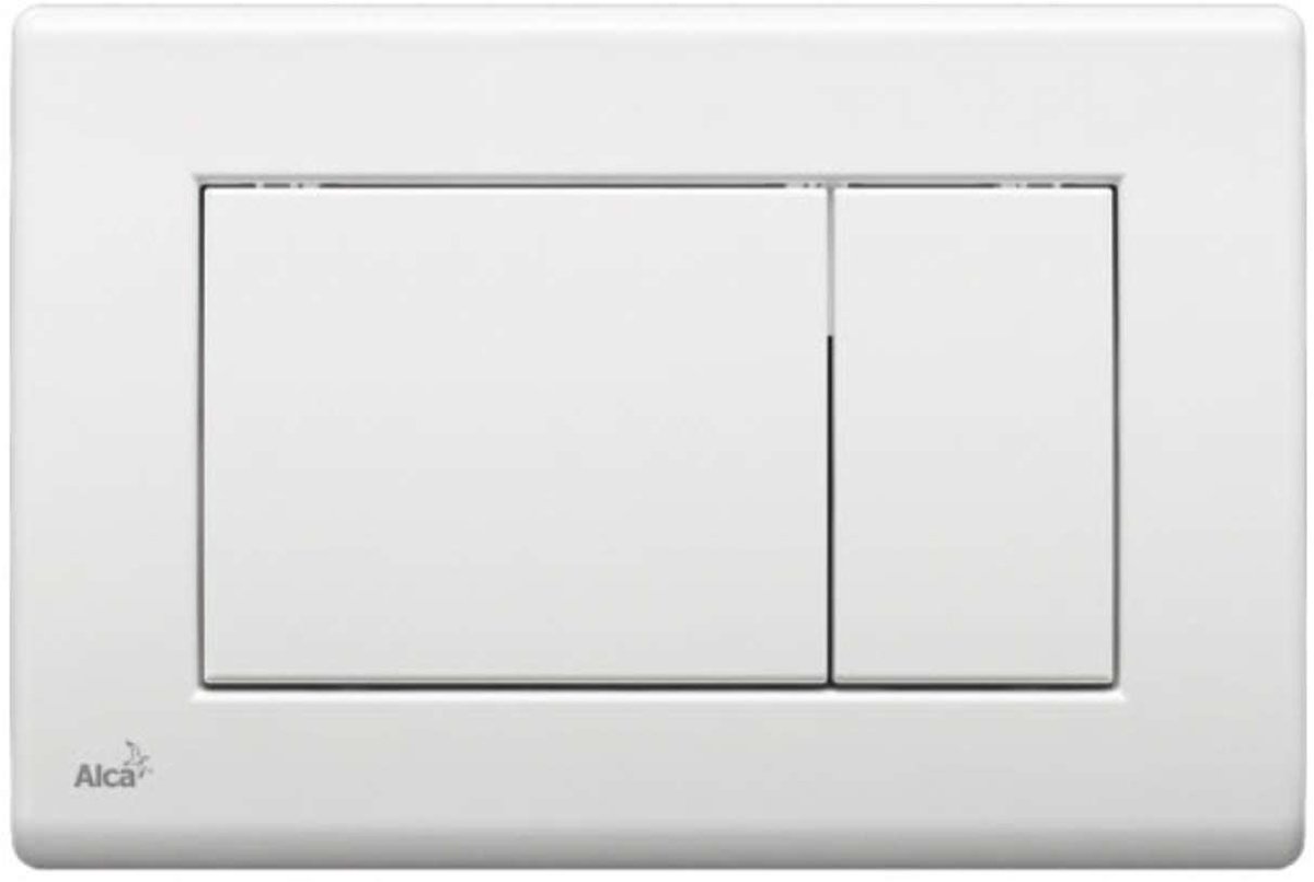 Alcadrain Basic - Bedieningsplaat, wit M270