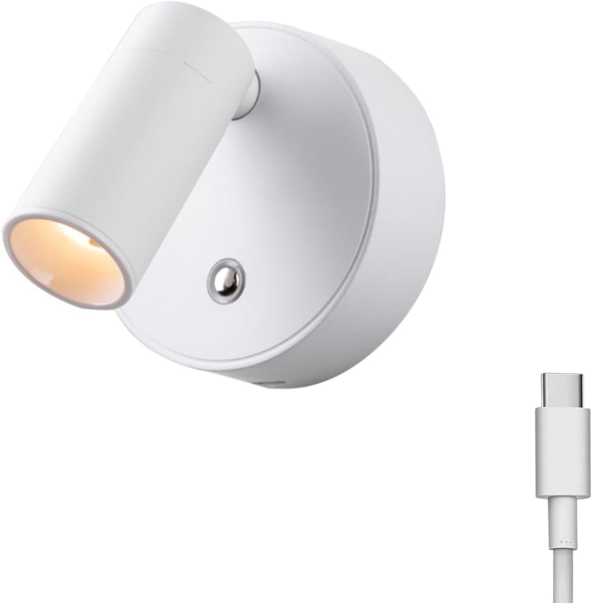Wandlamp - Wandlamp binnen - Magnetische wandlamp - Aanraakschakelaar - Drie instelbare he