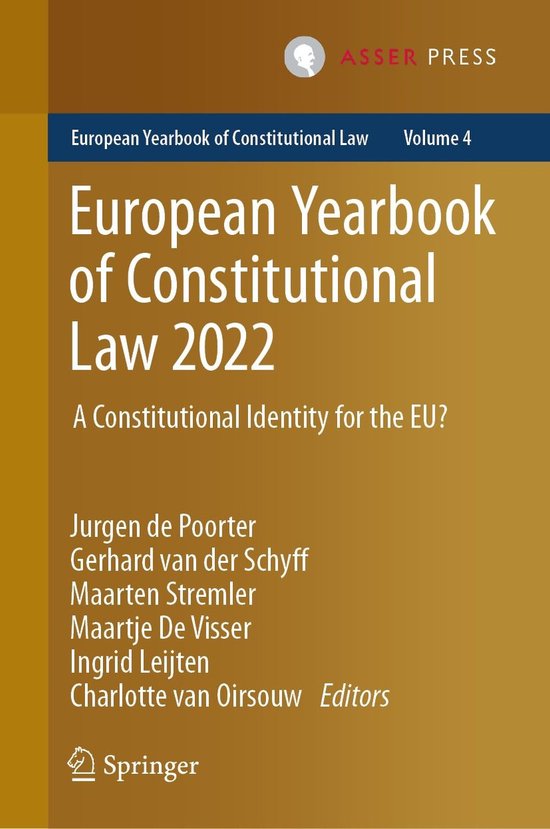 Law and Criminology (R0) - European Yearbook of Constitution ... - cover