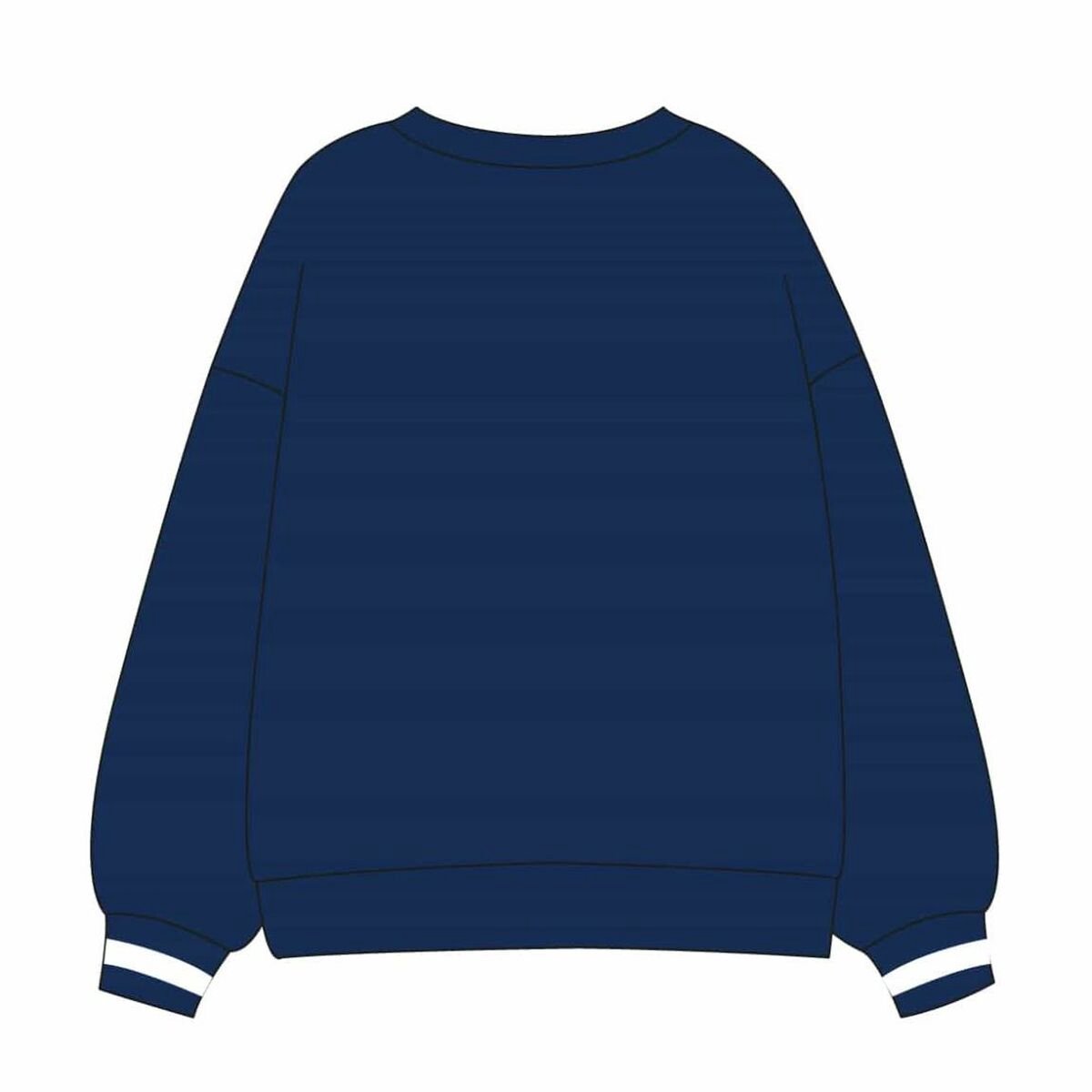 Kindersweater zonder Capuchon Stitch Donkerblauw