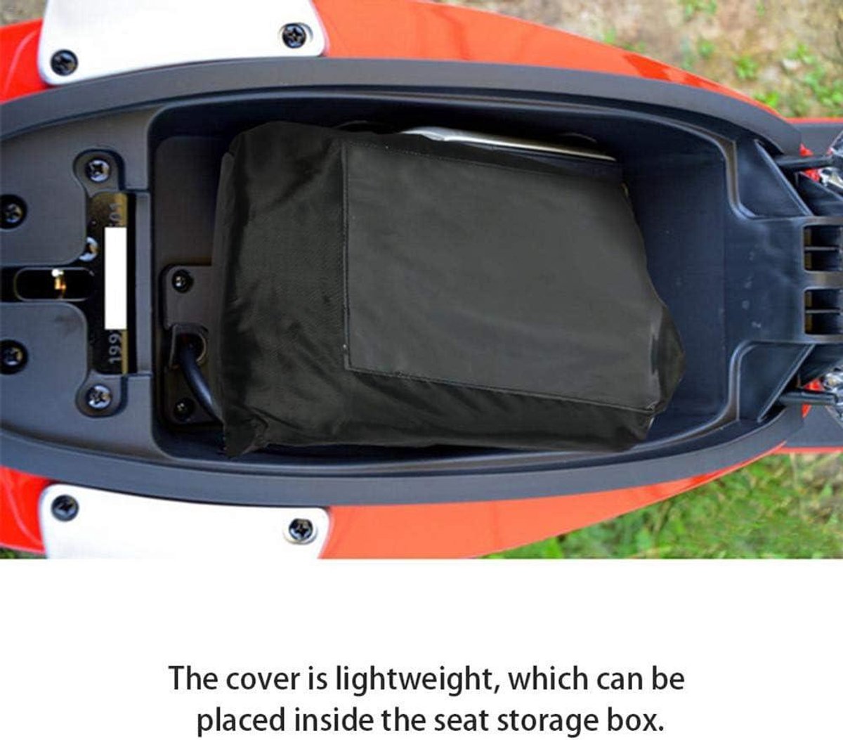 Allecto Plus - Universele Scooterbeenhoes Zwart | Bescherming tegen kou en regen | Waterdicht met reflecterende strip | Beschermt benen en knieën in de winter - Scooter Accessoire