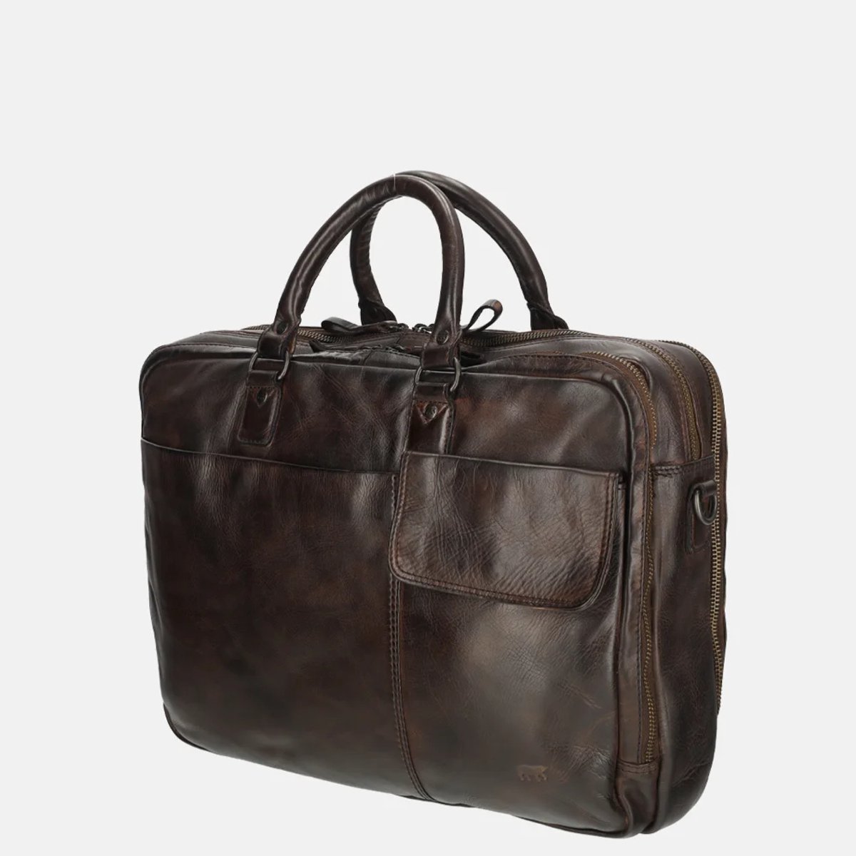Bear Design Aktetas / Laptoptas - Bruin
