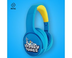 FR-Tech Draadloze looneytunes koptelefoon - Blauw