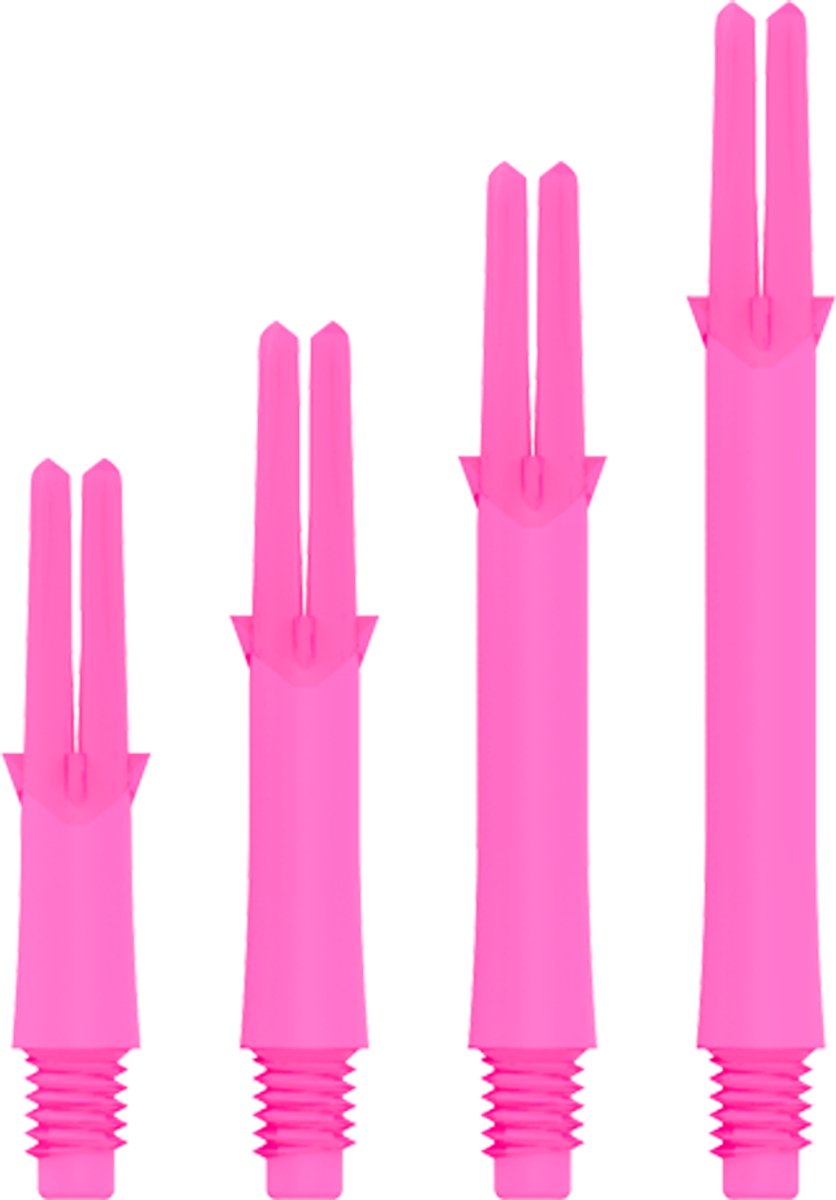 L-Style L-Shaft Locked Straight Shocking Pink - Dart Shafts Medium 330