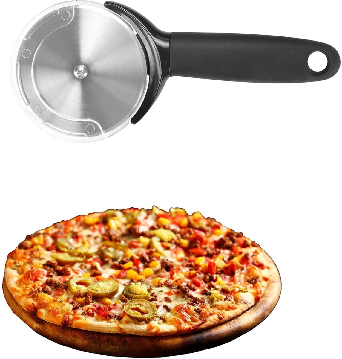 Pizzasnijder - Hoge efficiëntie - Ergonomisch design - 1 stuk