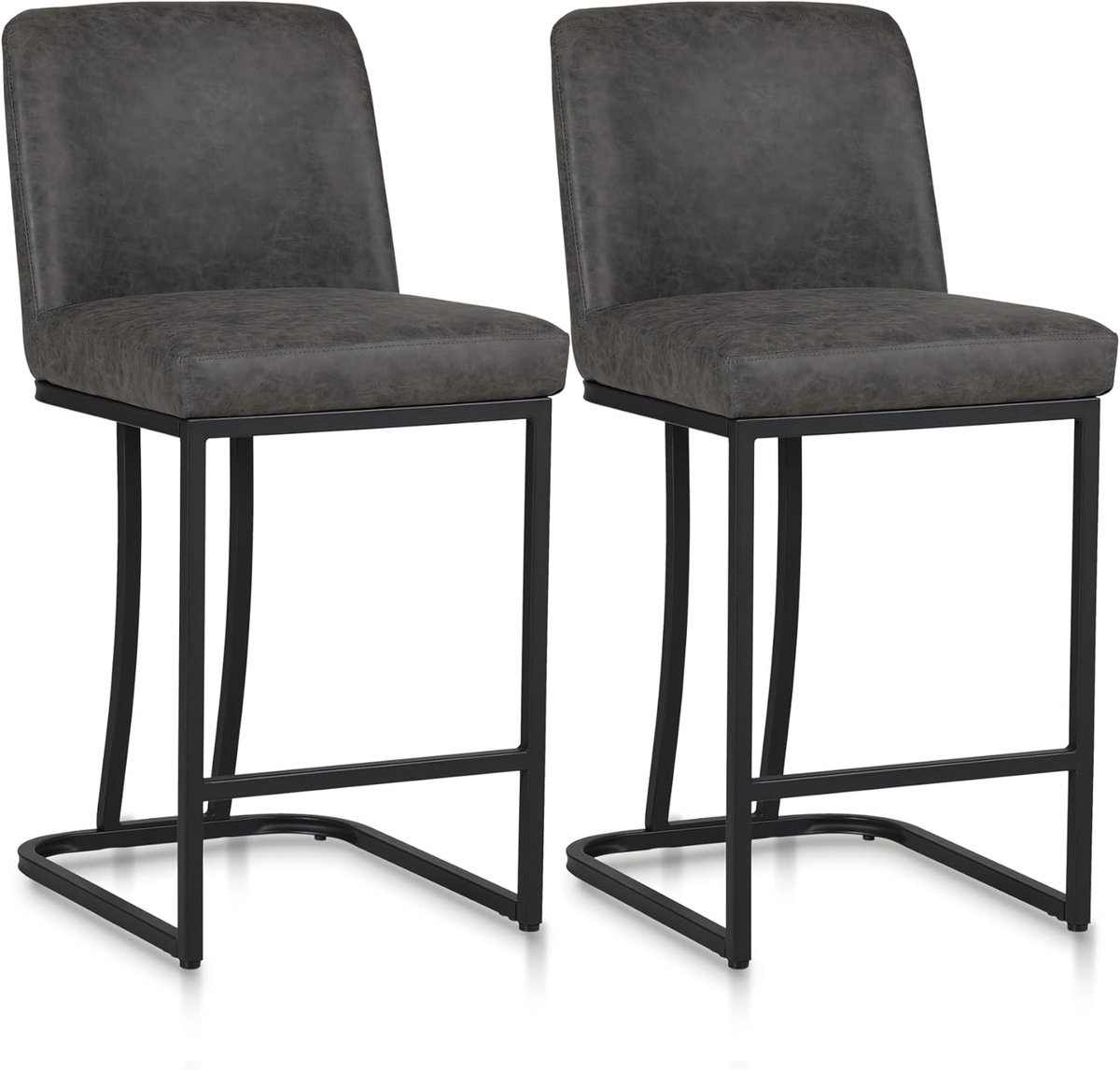 MKSS® Barkrukken set Van 2 - Barkruk met Rugleuning - Barstoel
