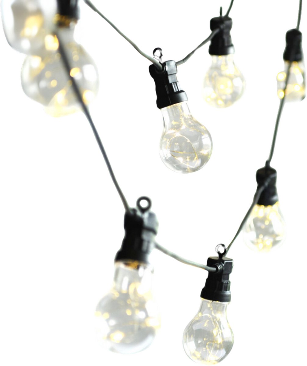 LED Feestverlichting voor Buiten - Fairy Lights - Lichtslinger - Lichtslang - Sfeervolle Tuinverlichting met 10x8 Micro LED - Warm Wit - 450 cm Verlichte Lengte - Decoratieve Buitenverlichting met IP44 Adapter - Geschikt voor Binnen en Buiten — cadeau in Wonen & Interieur - foto 3