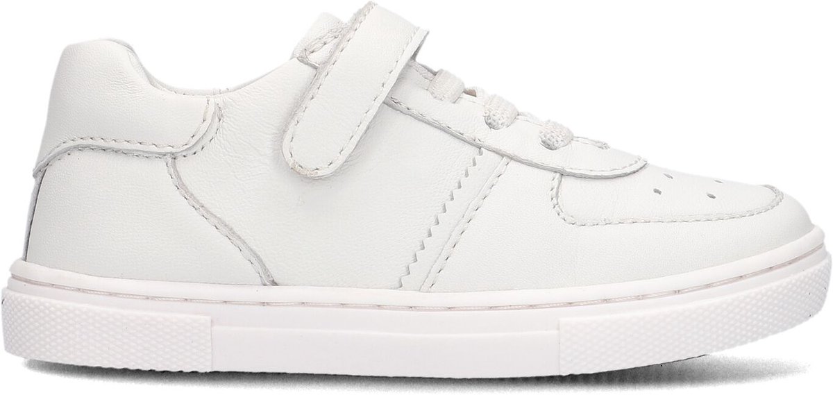 Apples & Pears Boo12353 Sneakers Unisex - Leren Sneaker - Wit - Maat 22