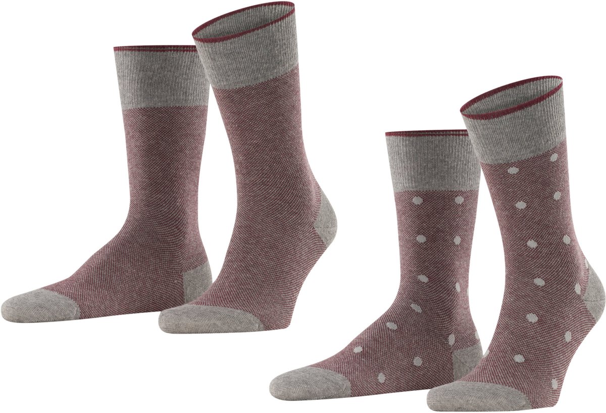Esprit Sokken Piqué Dot 2-Pack