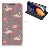 Geschikt voor Samsung Galaxy A60 Hoesje maken Flamingo