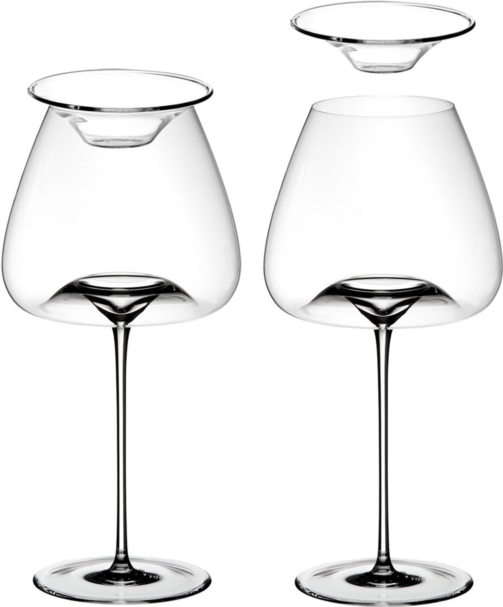 Weingläser + Deckel Vision Balanced 850 ml Set van 2