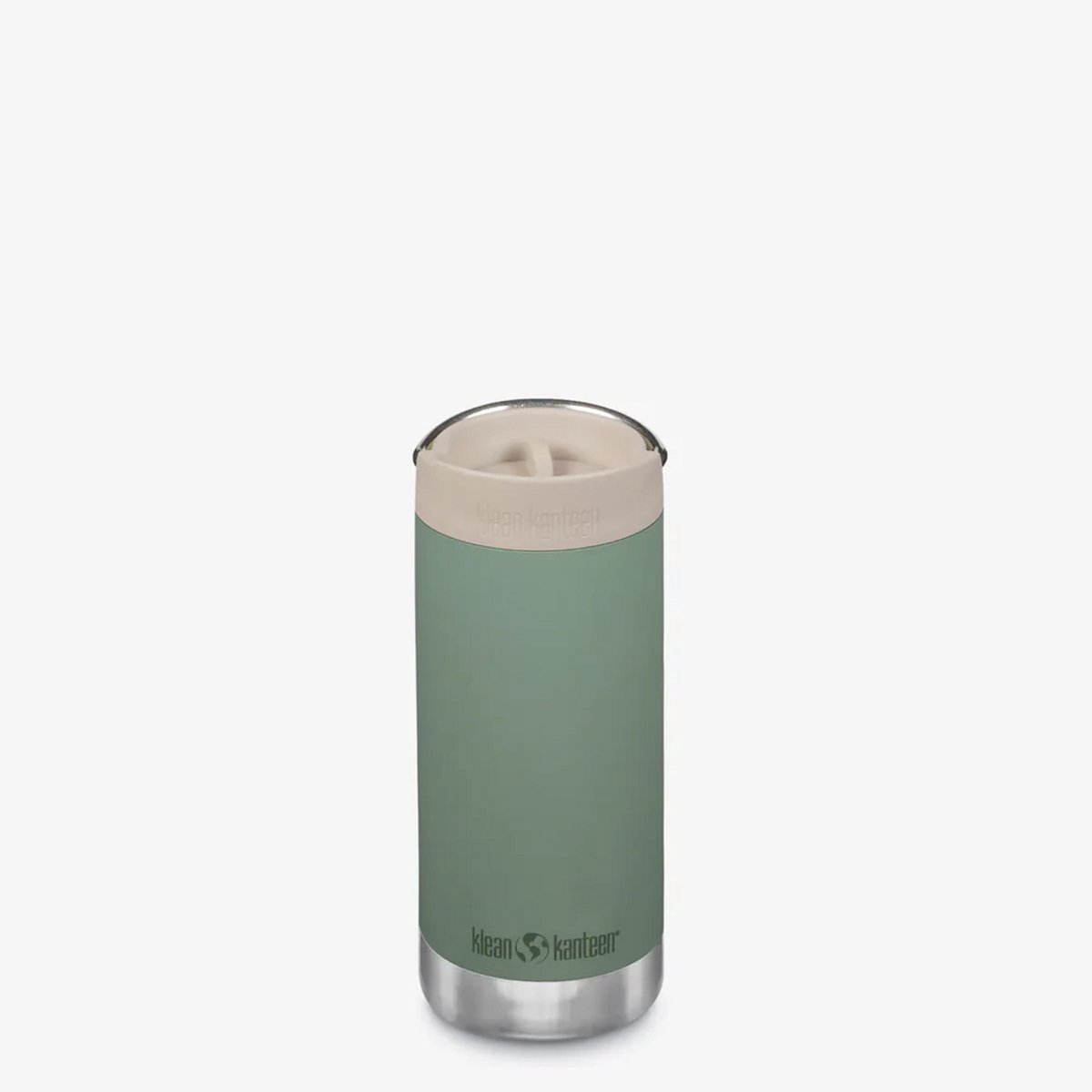 Klean Kanteen Isolatiefles TKWide 355ml met Koffiedop - Thermosfles - sea spray