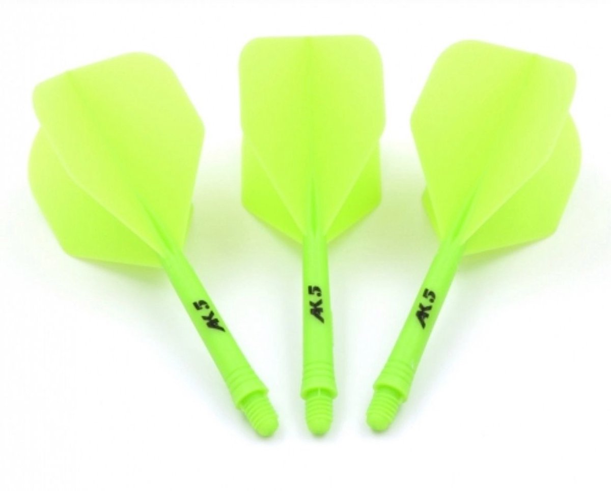Cuesoul - Tero Flight System AK5 Rost Standard - Green - Dart Flights M