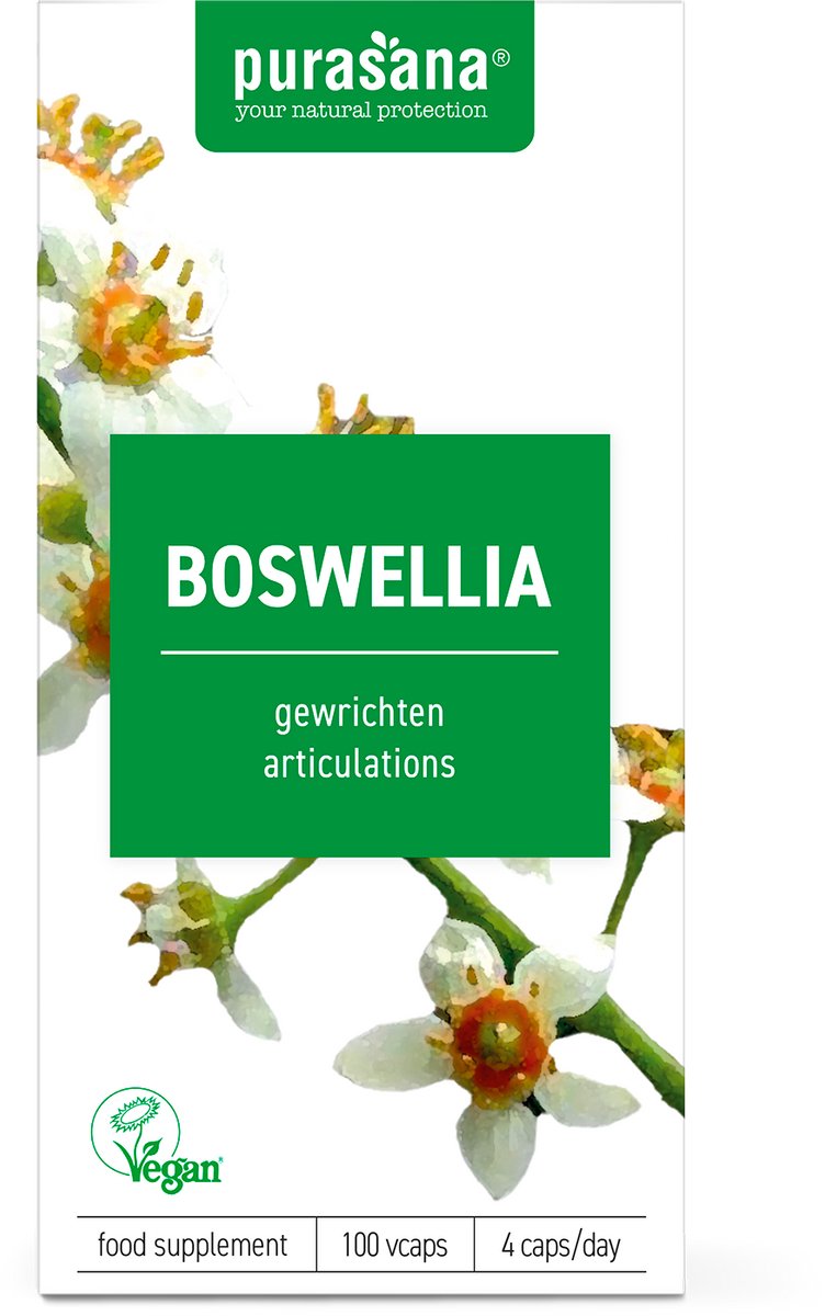 Goedkoopste Purasana Boswellia vegan 100 Vegetarische capsules
