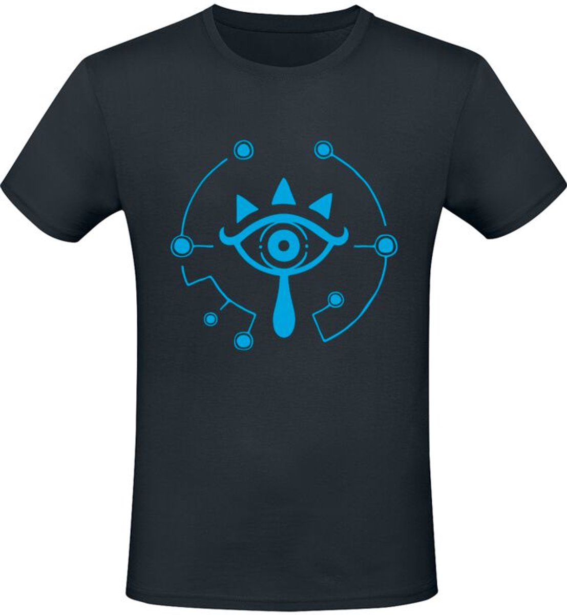 The Legend Of Zelda Sheika Symbol Unisex T-shirt - zwart - M