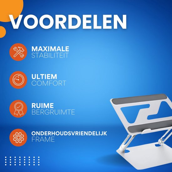 1503 - Laptopstandaard Heavy Duty - 10-17 Inch laptops | Documenthouder