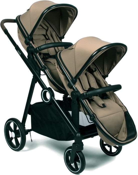 Baninni Luiz XL Duo Kinderwagen Taupe - Innovatieve - Baninni - €569,00